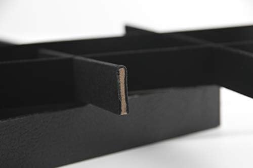 Stratalife 24 Grid Velvet Jewelry Organizer Tray, 13.8" x 9.4" x 1.2" - Image 6