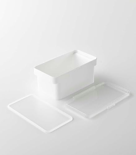 YAMAZAKI Home Tower Airtight Pet Food Storage Container - Cat And Dog Food Holder Bin With Transparent Lid And Handle - Small - Polypropylene - 0.8 Gallons, 3 Liters - Image 7