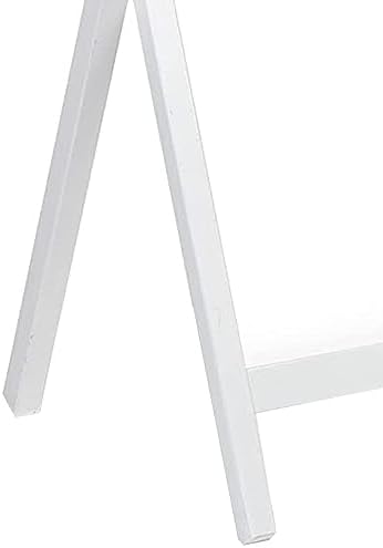 PJ Wood - Folding TV Tray Table Set - White Set of 4 - Image 6