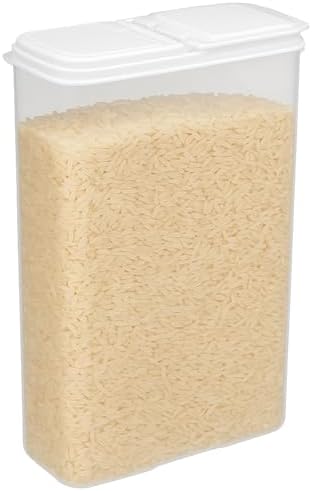 Buddeez All Purpose Kitchen Organization Bag in Storage Container for Cereal, Flour, Sugar, Rice, 4 QT, White Lid - Image 7