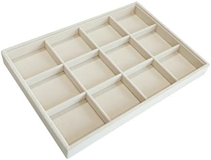 Stratalife 12 Grid Jewelry Organizer Tray, 13.8" x 9.4" x 1.2" (Pack of 3) - Image 6