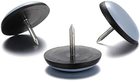 Furniture Glides Sliders-Furnigear PTFE (Teflon) Chair Leg Movers Sliders for Carpet Surface - Move Your Furniture Easy & Safely - Best Floor Protector (3/4" Nail, 40pack, not for Wood Floors) - Image 6