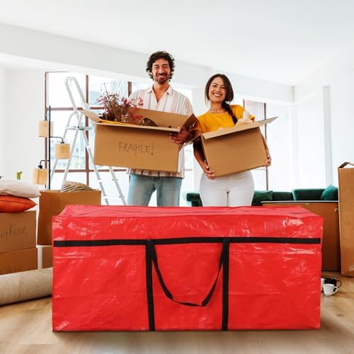 Windyun 4 Pcs 195 Gallon Extra Large Moving Bags XXL Heavy Duty Storage Bag - Image 6