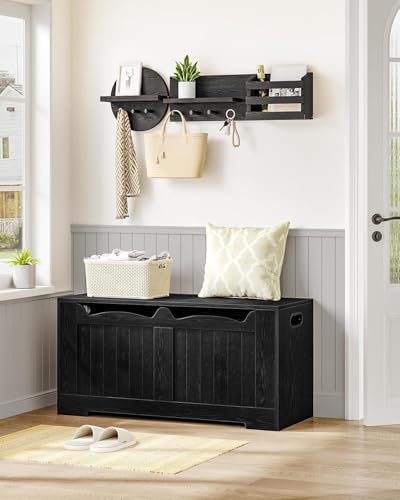 Hzuaneri 43 inches Farmhouse Storage Chest | 55 Gal | Espresso Black - Image 6