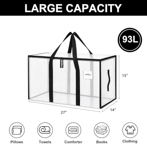 Extra Heavy Duty Large Moving Bags with Zippers and Reinforced Handles - Image 7
