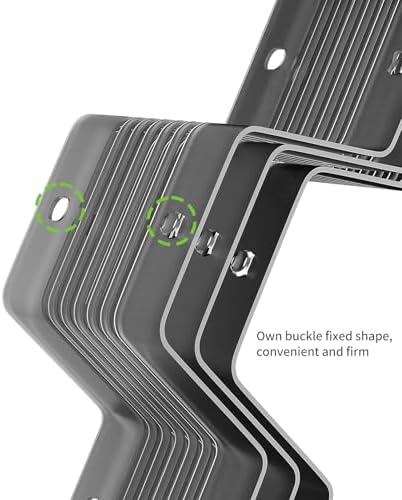 Honeycomb Separator Adjustable Drawer Organizer Divider for Underwear Belt-Scarf Socks Organizer (Black(1pc)) - Image 6