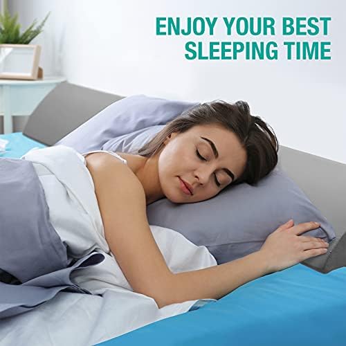 Vekkia Twin Bed Wedge Pillow for Headboard, Bed Gap Filler (0-6") Gray - Image 6