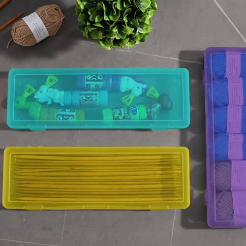 novelinks Plastic Pencil Boxes and Small Plastic Containers with Lids - Image 6