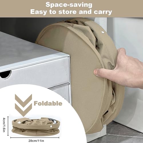Cleaning Caddy with Handle, Cleaning Supplies Organizer Collapsible Bucket - Image 6