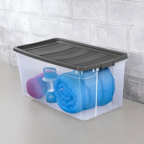 Sterilite Modular Stacker Box with Latching Lid, 200 Quart, 6-Pack - Image 6