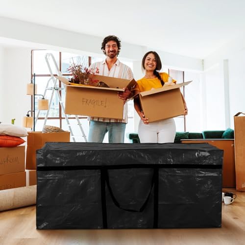Windyun 4 Pcs 155 Gallon Extra Large Moving Bags XXL Heavy Duty Storage Bag - Image 6