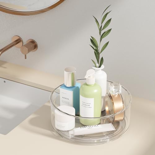 Lazy Susan Organizer, 2pcs 360 Degree Rotating Turntable Organizer - Image 6