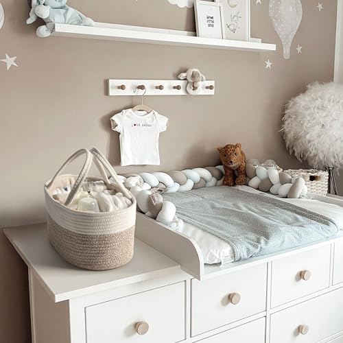 Diaper Caddy Organizer, Gift Basket for Baby Shower, Newborn Essentials - Image 6