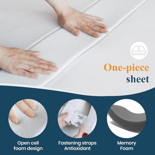 FeelAtHome 3-in-1 Bed Bridge Twin to King Converter with Sheet & Strap - Image 6