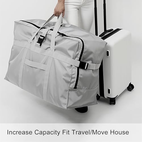 Travel Duffle Bag,Large Storage Bags,Foldable Weekender Bag,Overnight bag,Heavy Duty Travel Bag,Reinforced Carry Straps Gmy Dance Bag for Men And Women Camping,Moving,Hospital - Image 6