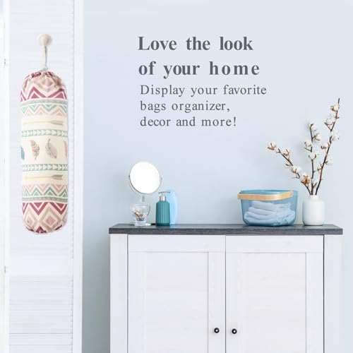 TOGETRUE Plastic Bag Holder, Wall Mount Plastic Bag Organizer Dispenser - Image 6