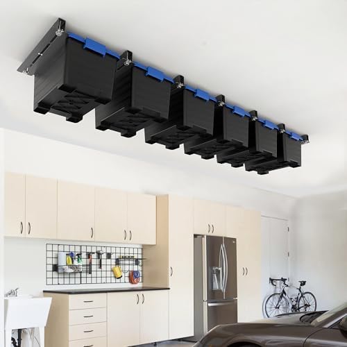 EVERHANGER Ceiling Storage Rack, Heavy Duty Overhead Storage Rack - Image 7