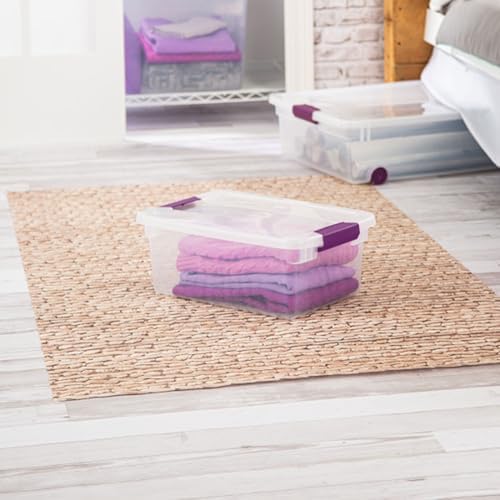Sterilite ClearView Latch Boxes, Storage Bins with Lids, 15 Quart, 24-Pack - Image 6