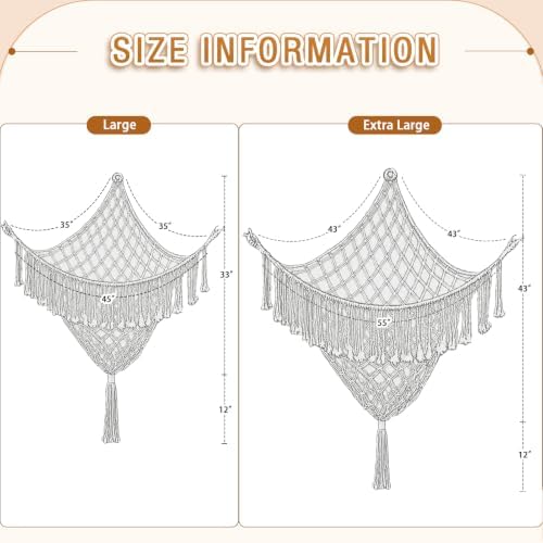 Lare Stuffed Animal Storage Hammock Corner Net - 45" W x 45" H (Purple) - Image 6
