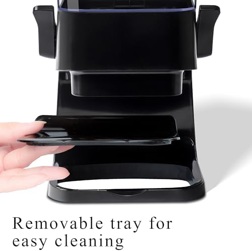 Cereal Dispenser Countertop, 5L Kitchen Organization Cereal Containers Storage, Desktop Candy Dispenser Plastic Cereal Dispenser, Snack Containers Can Hold Granola, Dry Food, nut, Grain (Black, 2Pc) - Image 7
