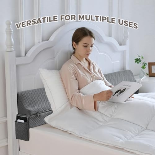 Bed Wedge Gap Filler Twin Size, Wedge Pillow for Headboard Gap, 39×10×6 in - Image 7