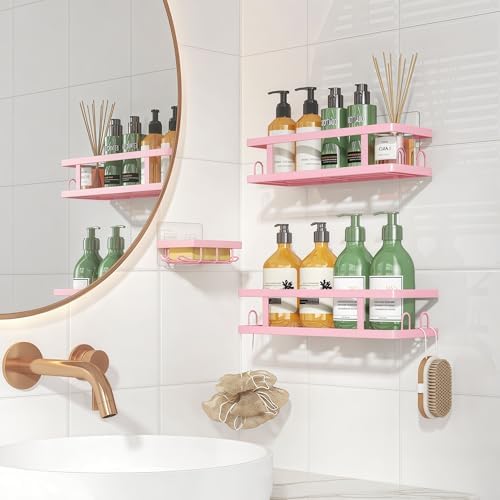 Youvip Pink Shower Caddy, 3 Pack - Image 4