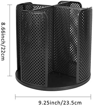 Cup and Lid Organizer Cup Dispenser Coffee Cup Organizer Paper Cup Holder Rotating for Bathroom, Restaurant, Break Room, Coffee Station, Bar, Buffet, Kitchen Cabinet, Countertop,4 Compartment - Image 6