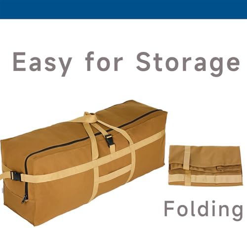 Arxus Large Duffel Bag, Waterproof Carry on Weekend Overnight Storage Bag over Luggage for Airline, Travel, Camping, Moving - Image 6