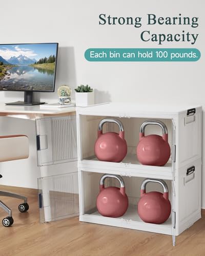 OlarHike 97QT Storage Bin with Lid for Home, Closet, 1 Pack without Wheels - Image 7