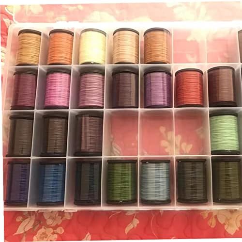 Feadily 2PCS 36 Grids Large Plastic Organizer Box with Dividers, Compartment Organizer Box for Nail Accessories/Screw/Sewing Arts and Oil Paint, Bead Storage Containers 14.9" x 9.2" x 1.9" (Clear) - Image 5