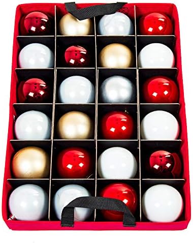 Santa's Bags Christmas Ornament Storage Box, 48 (3") Ornaments - Image 6