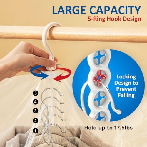Hanging Vacuum Storage Bags, Space Saver for Clothing, 4 Long with Pump - Image 6