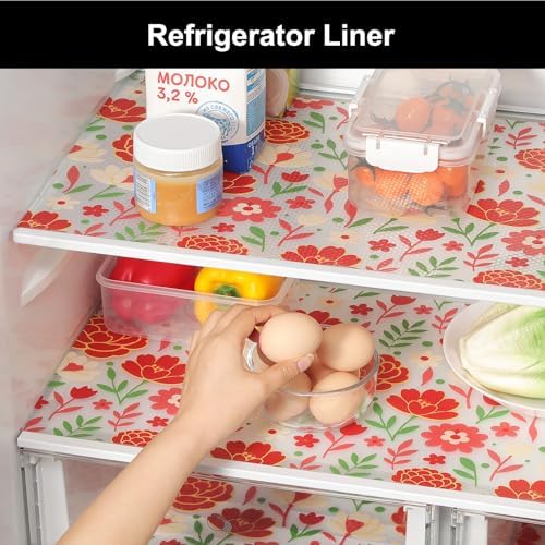 Cooyes Shelf Liner Non-Adhesive EVA Cabinet & Drawer Liner 17.5" x 360" - Image 7