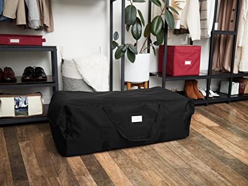 Covermates Storage Duffel Bag, 36" W x 20" D x 15" H, Black - Image 7