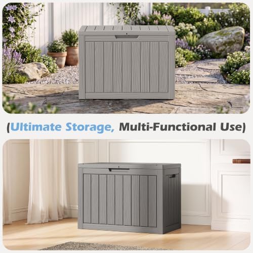 Outdoor Storage Box Waterproof, 45 Gallon Deck Box for Patio Storage - Image 6