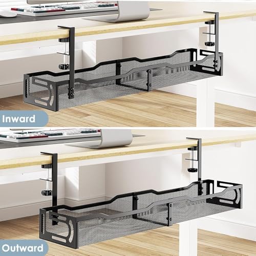 Cable Management, 25'' Cable Management Under Desk, Cable Tray - Image 7