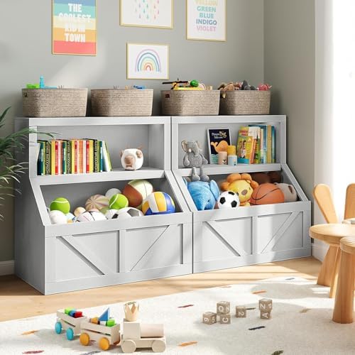 IDEALHOUSE Kids Toy Box for Boys, Kids Toy Chest Storage for Boys & Girls - Image 6