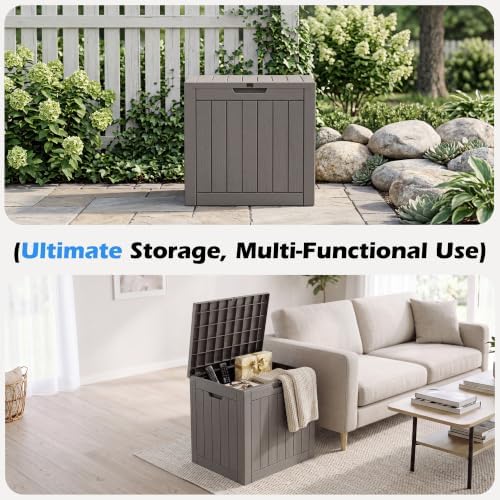 Outdoor Storage Box Waterproof, 35 Gallon Deck Box for Patio Storage - Image 6