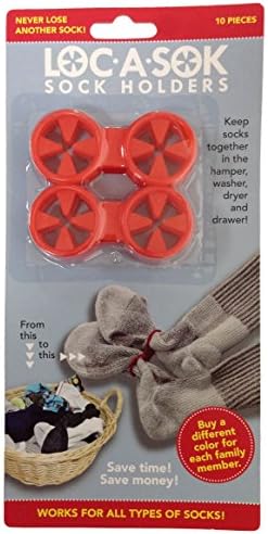 Loc A Sok Sock Locks (Red) by SockLocks