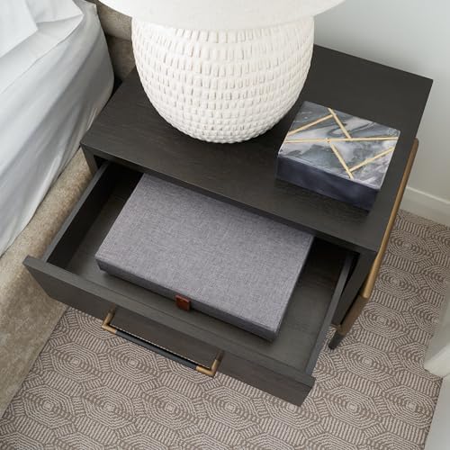 ZICOTO Decorative Photo Storage Boxes with Lids - Set of 2 Linen Organizers - Image 7