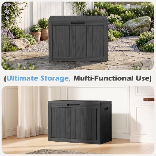Outdoor Storage Box Waterproof, 50 Gallon Deck Box for Patio Storage - Image 6