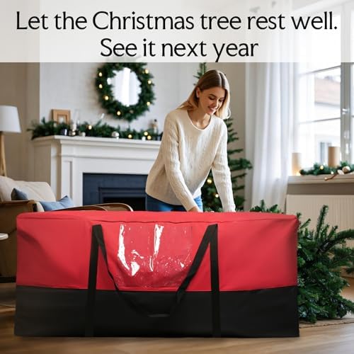 Christmas Tree Storage Bag 8 Ft Artificial Tree 600D Oxford Storage Bag - Image 6