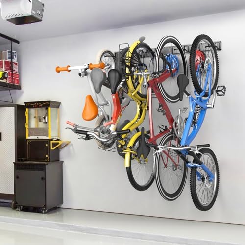 TORACK Wall Mounted Bike Storage Rack, Vertical Bikes Storage for Garage - Image 6