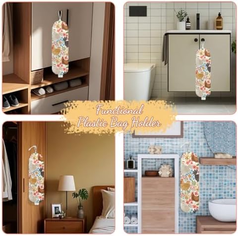 Chicken Plastic Bag Holder, Wall Mount Grocery Bag Holder - Image 6