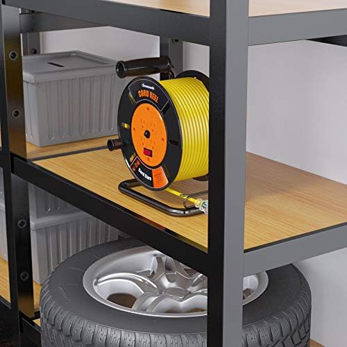 DEWENWILS Extension Cord Storage Reel, Hand Wind Retractable Open Cord Reel - Image 6