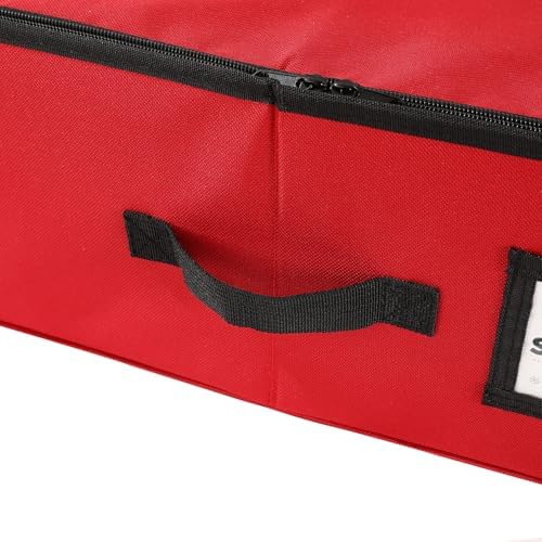 Sattiyrch Christmas Ornament Storage Box,Box Contributes Slots for 64 Holiday Ornaments 3-Inch Underbed Storage - Image 6