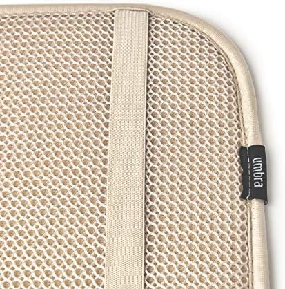 Umbra Udry Dish Drying Rack with Mat, Folds Flat for Storage, Linen (Pack of 3) - Image 7