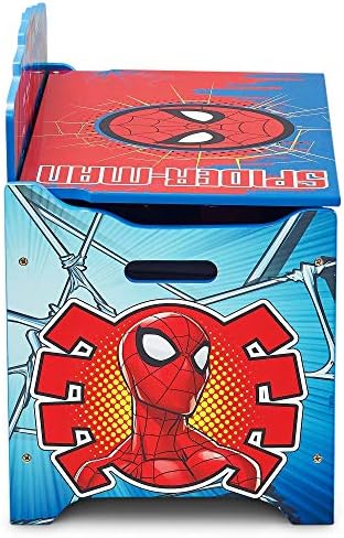 Delta Children Deluxe Toy Box, Spider-Man - Image 6