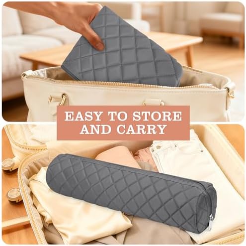 Suafrnut Large Heat Resistant Hot Hair Tools Organizer Bag(17.7" x 3.9") - Image 7