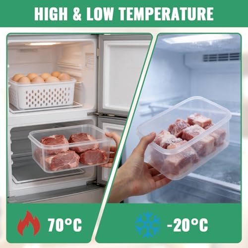 5 PCS Fruit Storage Containers for Fridge Food Storage Containers - Image 7